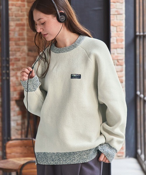 "代購" THE CRAFT CREW PRODUCTS 25AW  拼色毛線 寬鬆針織衫