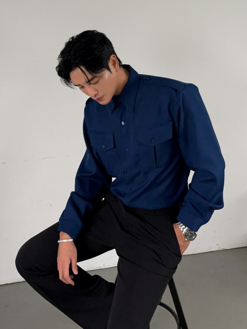 POD EPOLLET 肩章襯衫