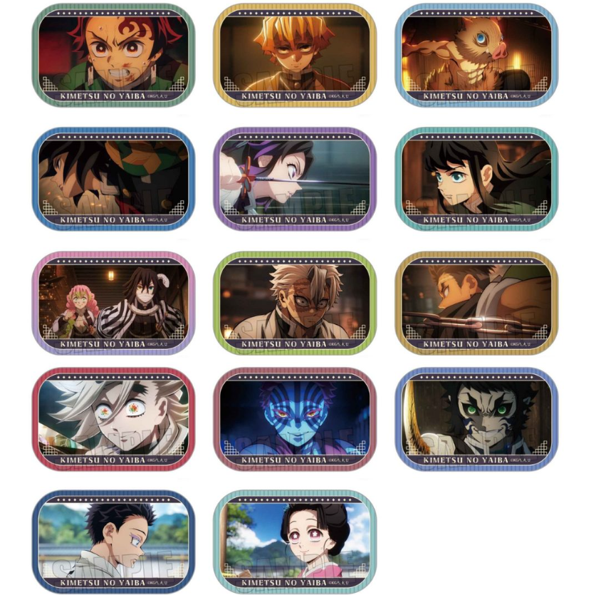 [代購][預訂] 鬼滅之刃 無限城編ver. 方形襟章