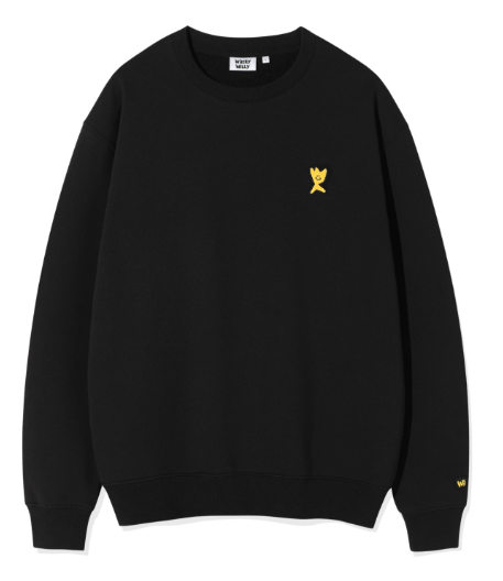 【現貨】【Wacky Willy】Kiki logo sweatshirt (4 colors) (有抓毛)