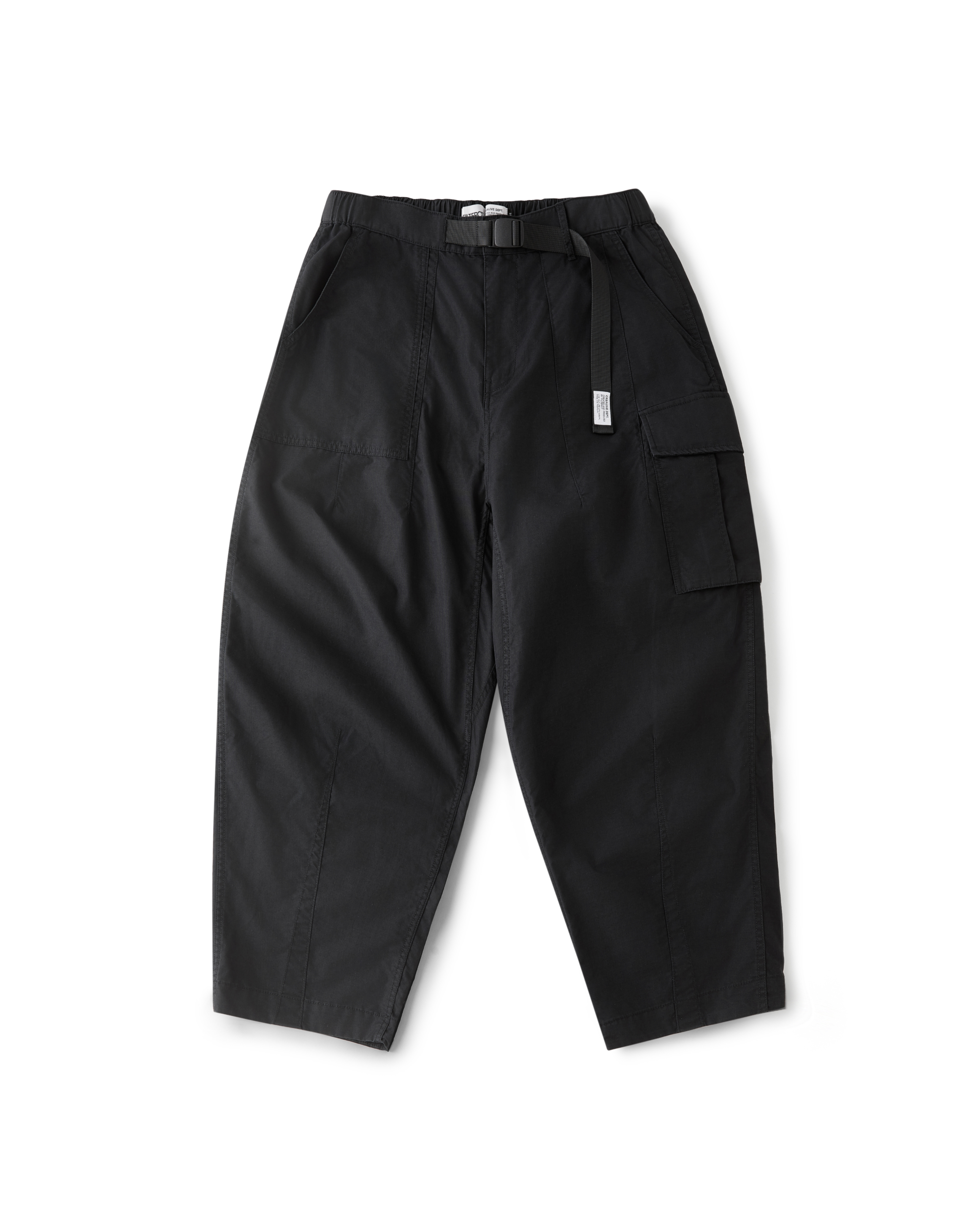 【現貨】FILTER017® Pocket Wide Tapered Pants 不對稱拼接錐型抗撕裂軍褲