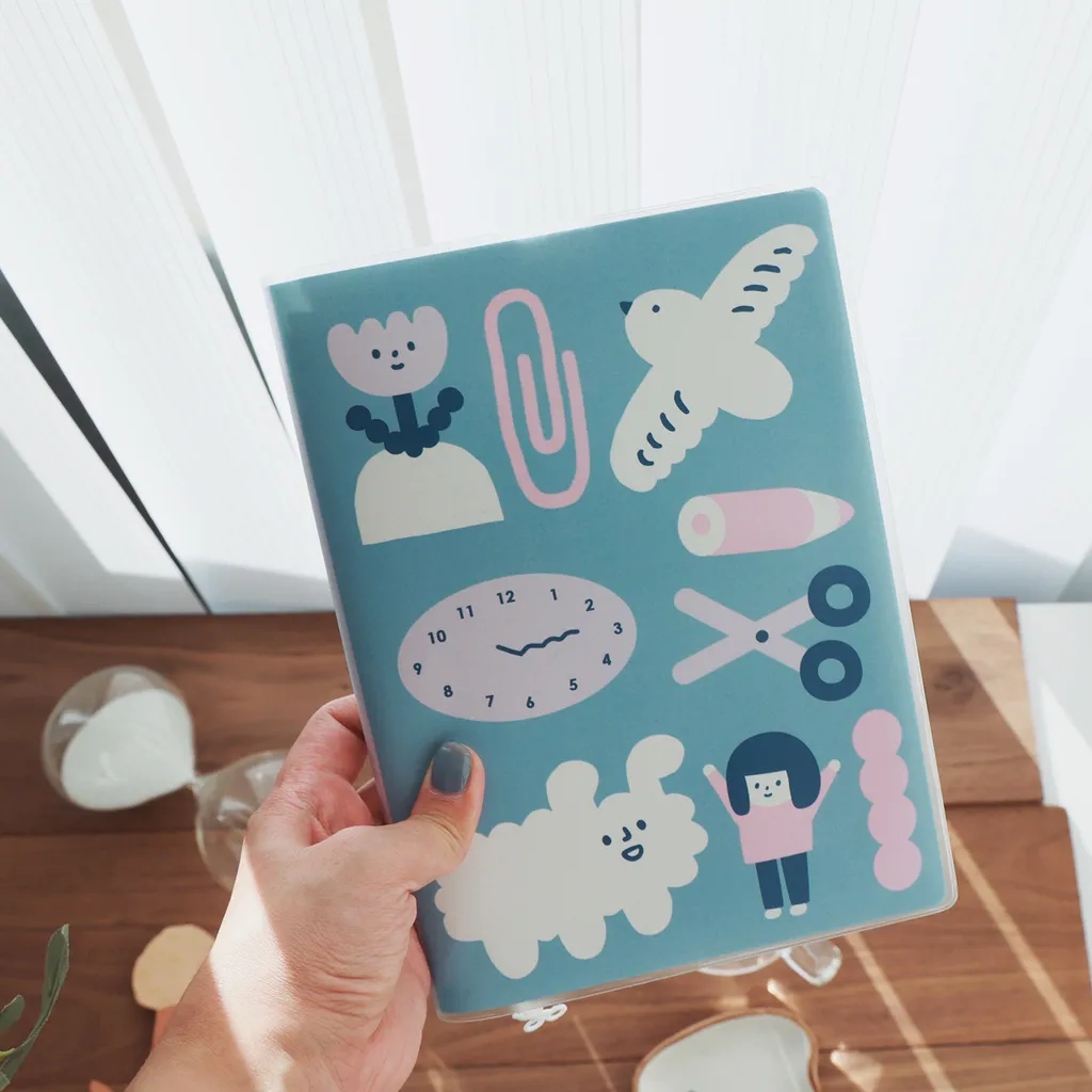 柔軟的時間 / 手帳 / 霧面書套｜右手超人 台灣