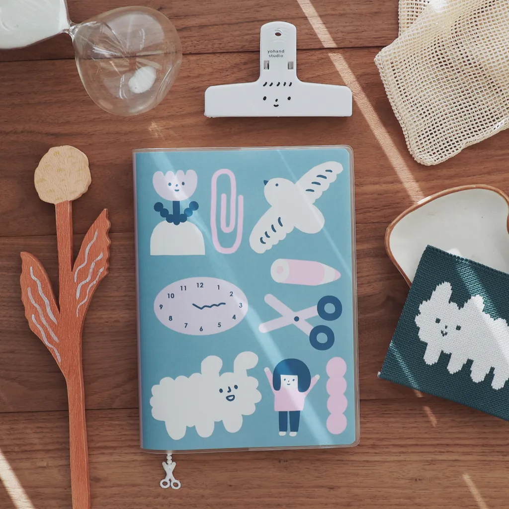 柔軟的時間 / 手帳 / 霧面書套｜右手超人 台灣