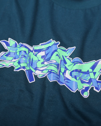 WADEZIG! T-SHIRT - HEXA-W GREEEN