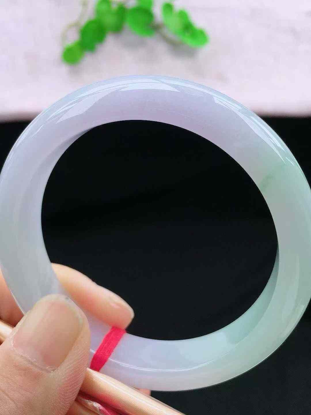 1175843 57mm紫羅蘭翡翠正圈手鐲 (56-58)