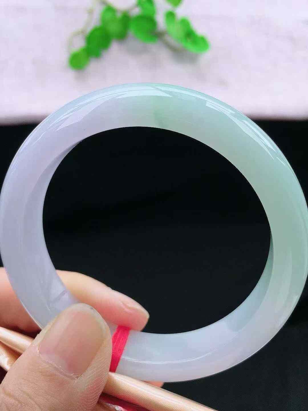 1175843 57mm紫羅蘭翡翠正圈手鐲 (56-58)