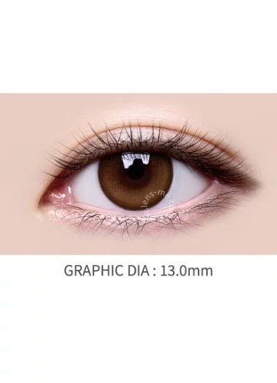 [散光] Lensme Torica 1 Month Qloring Brown｜月拋散光彩妝隱形眼鏡｜每盒2片