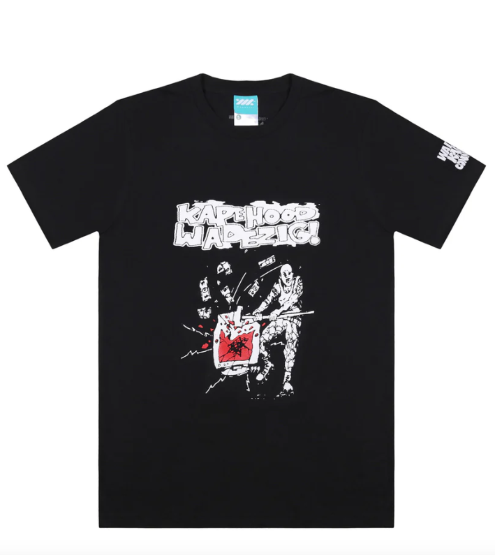 WADEZIG! T-SHIRT - KAPEZIG! TEES BLACK
