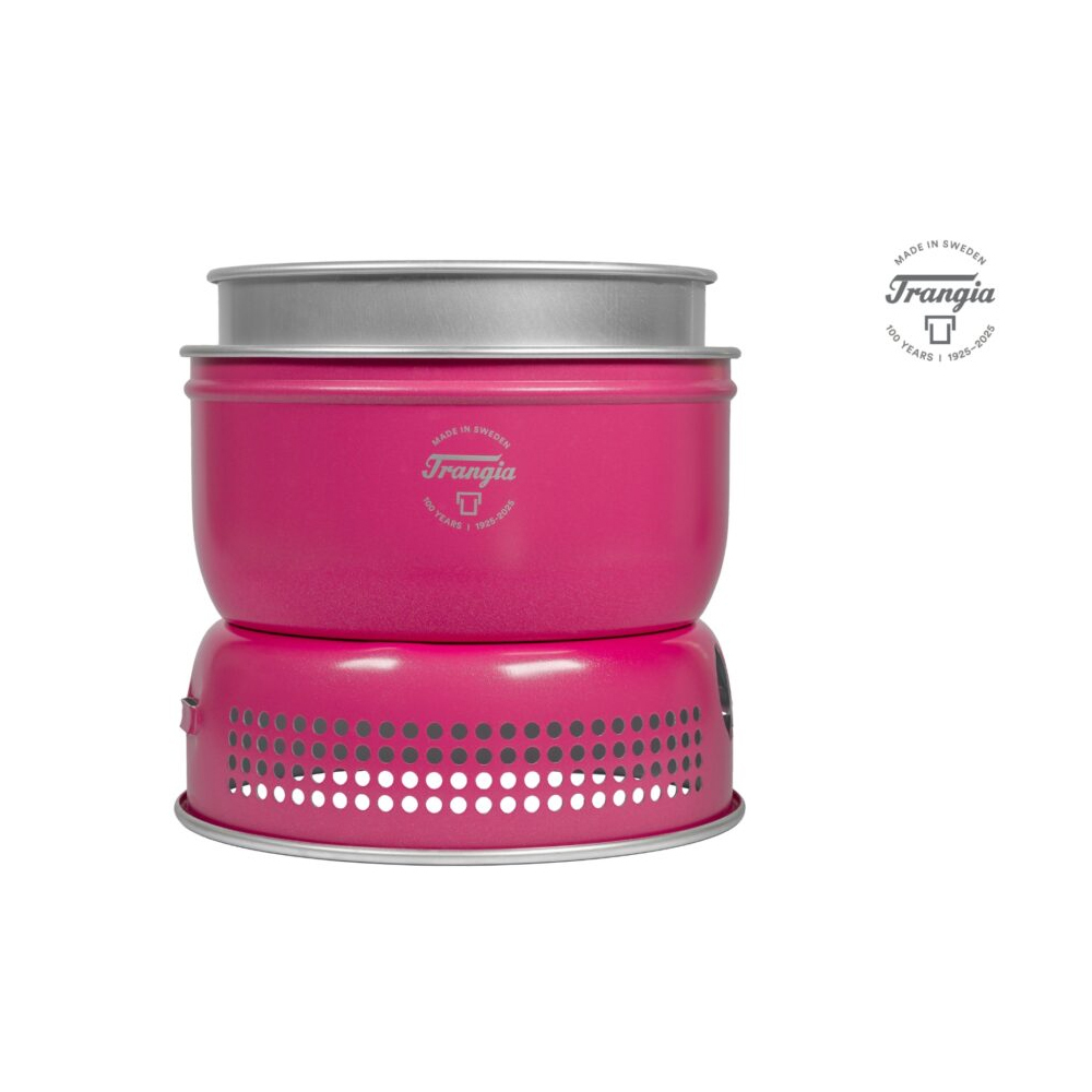 Trangia 133253 25-3UL 活力粉紅 100 週年限量紀念款 超輕鋁風暴爐套鍋組