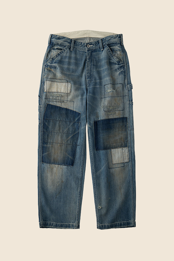 UNIVERSAL OVERALL -  PAINTER 丹寧褲 (藍)