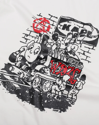 WADEZIG! T-SHIRT - WADEHOOD TEES BW