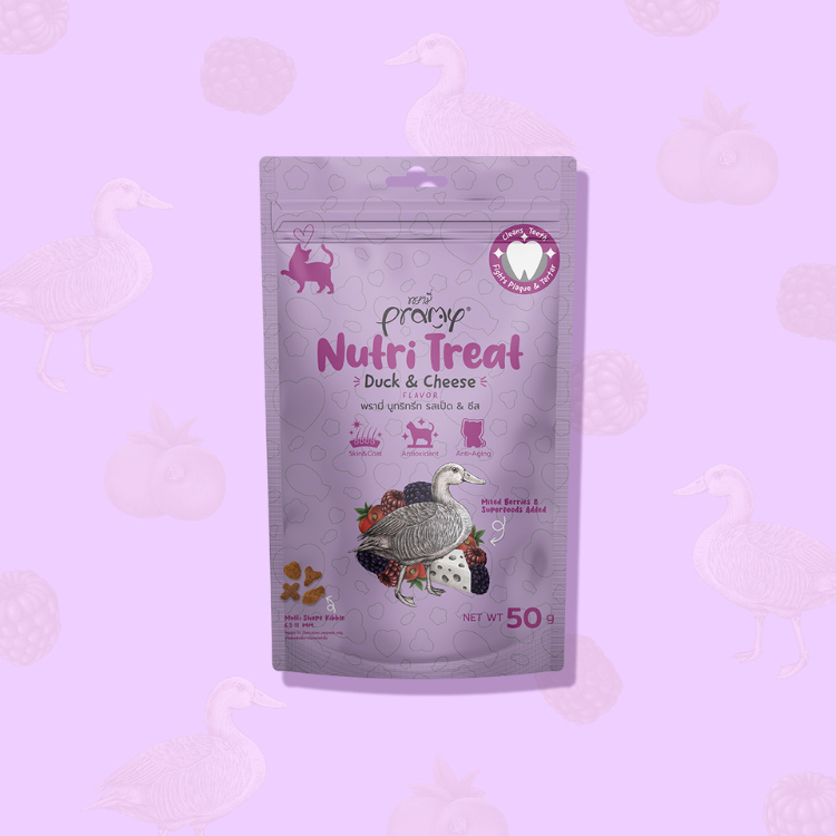 Pramy 鴨肉芝士雜莓 潔齒貓小食 50g