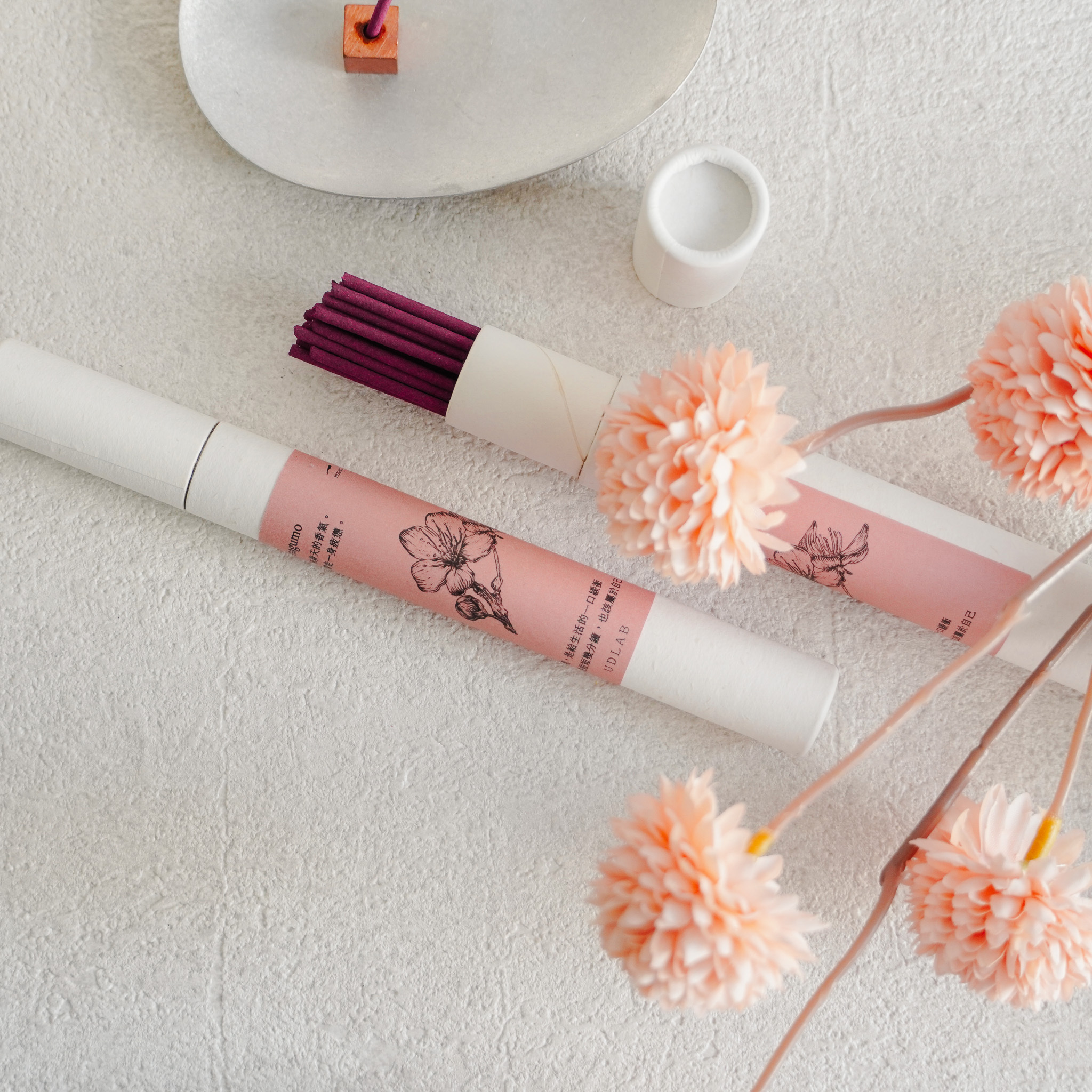 一息 hitoiki 線香｜花霞 Hanagumo 單品線香 15入/30入【櫻花花香調】