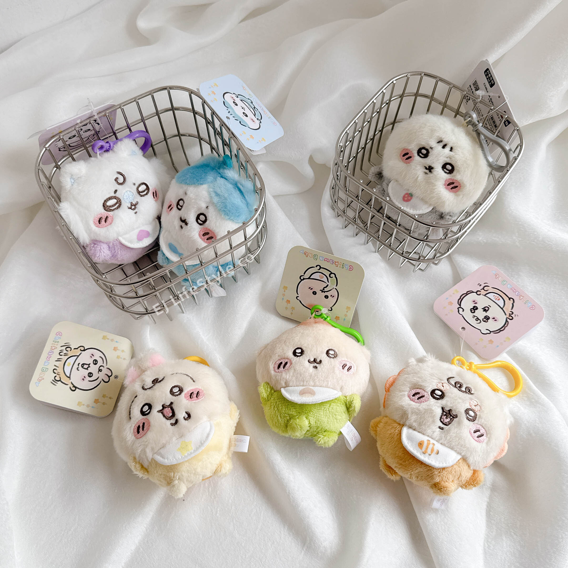 🇯🇵 CHIIKAWA 吉伊卡哇 寶寶系列 嬰兒 烏薩奇 小八 小桃鼠 栗子饅頭 風獅爺 娃娃 吊飾 / 現貨