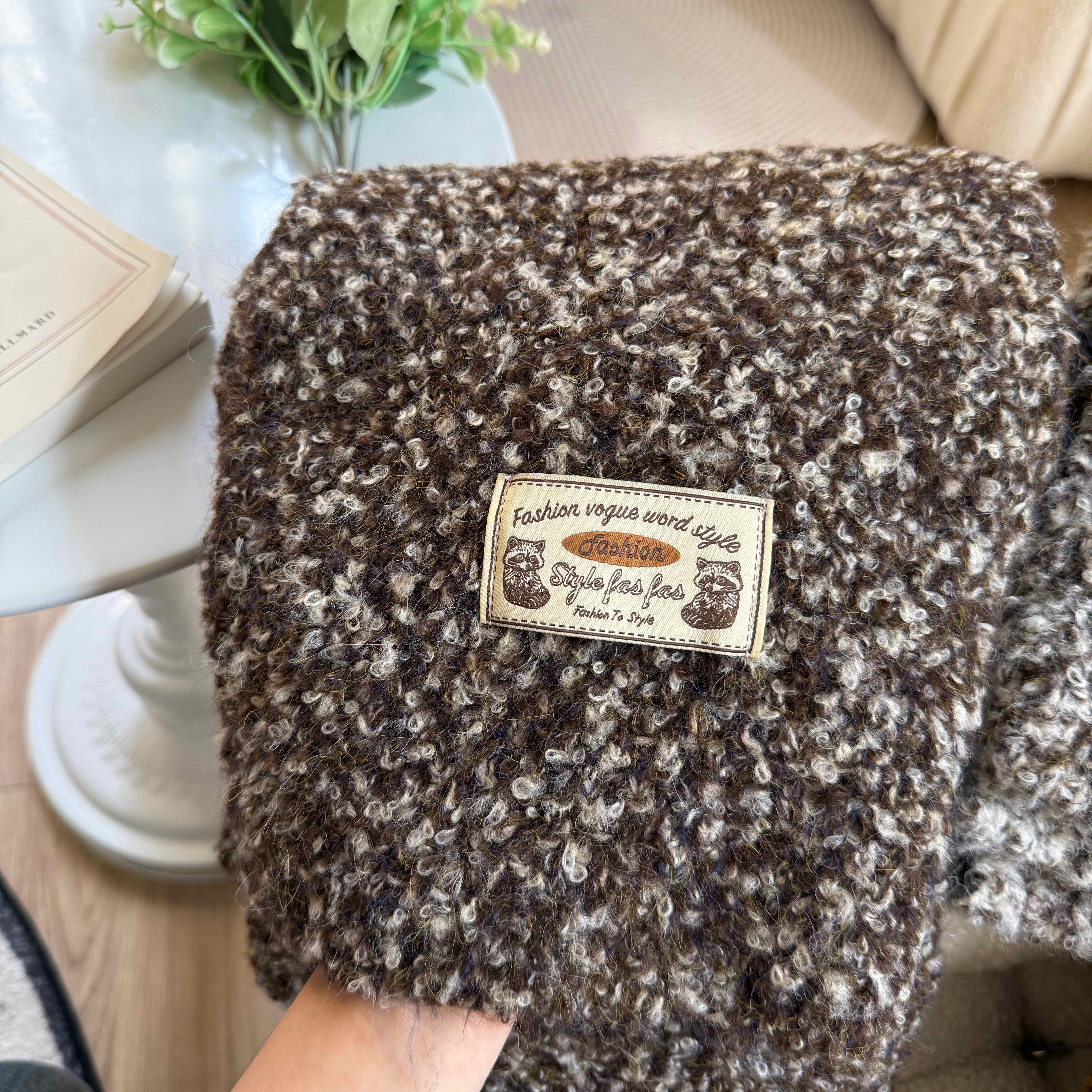 🇰🇷混色雪花針織圍巾｜7 color