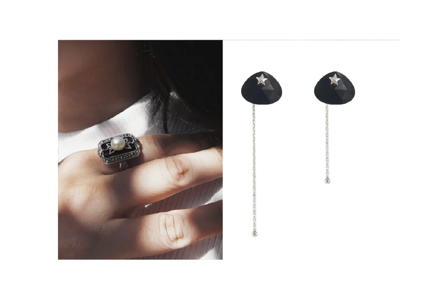 黑色個性套裝組