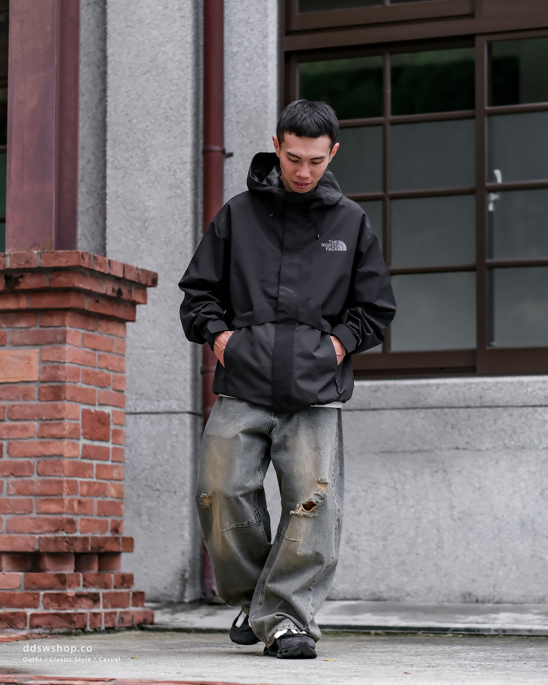 "現貨" THE NORTH FACE 北臉 PEAK SHIELD 連帽 外套 NJ2HR04