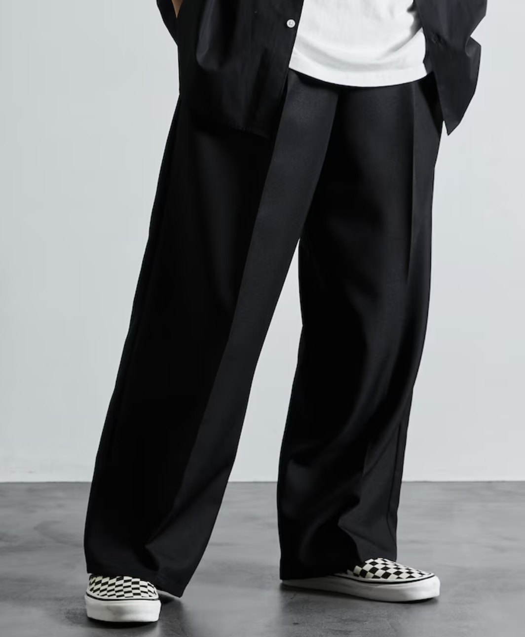 現貨 | Freak's Store Wide Silhouette Staple Twill Easy Slacks 寬鬆 西褲