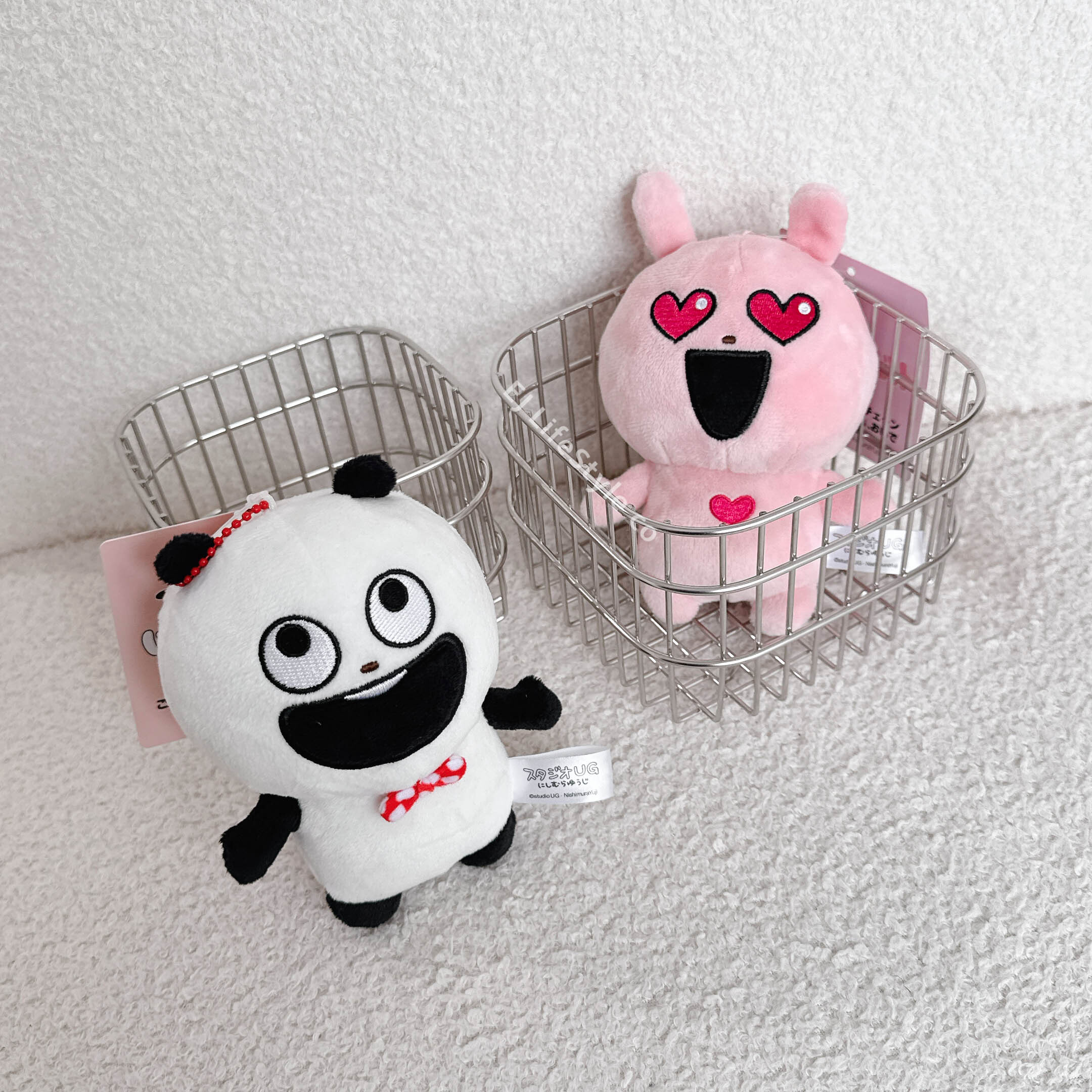 🇯🇵 NISHIMURA YUJI 西村裕二 吊飾 娃娃 熊貓 老鼠 兔子  惡眼貓 鑰匙圈 / 現貨