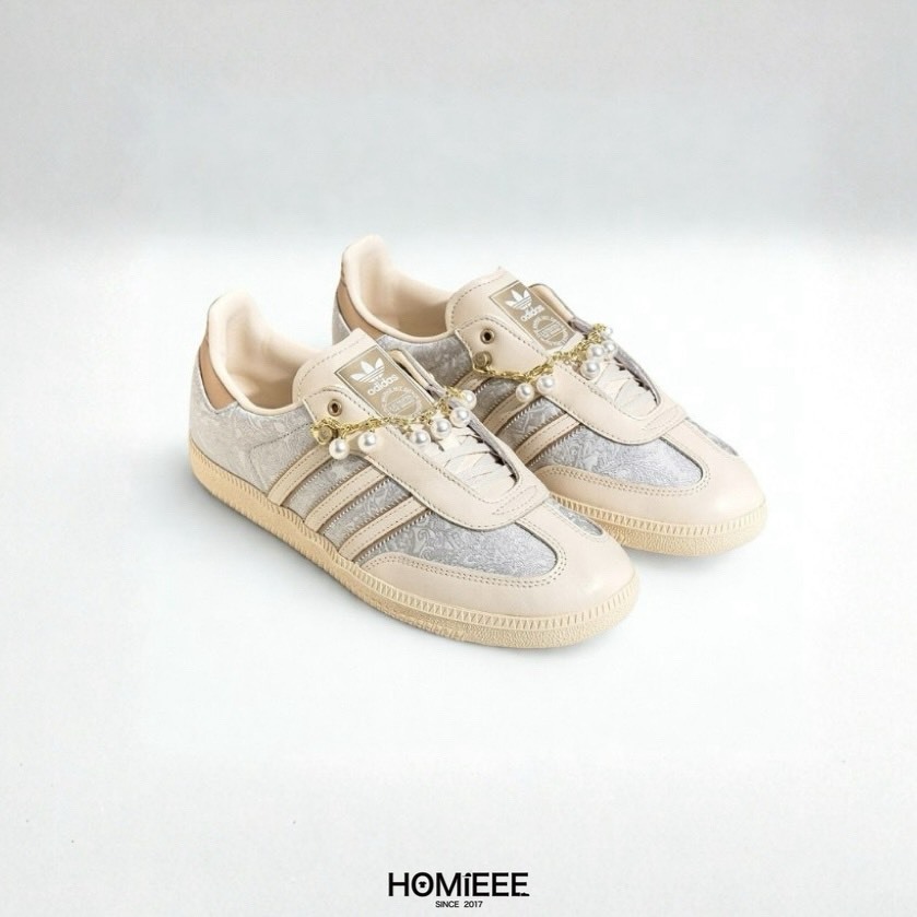 Adidas Originals Samba 珍珠 金鍊 宋雨琦 女鞋 [JQ2616]