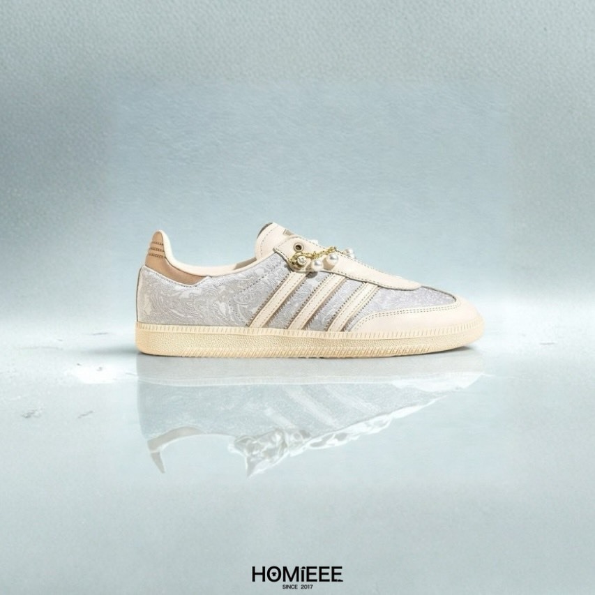 Adidas Originals Samba 珍珠 金鍊 宋雨琦 女鞋 [JQ2616]