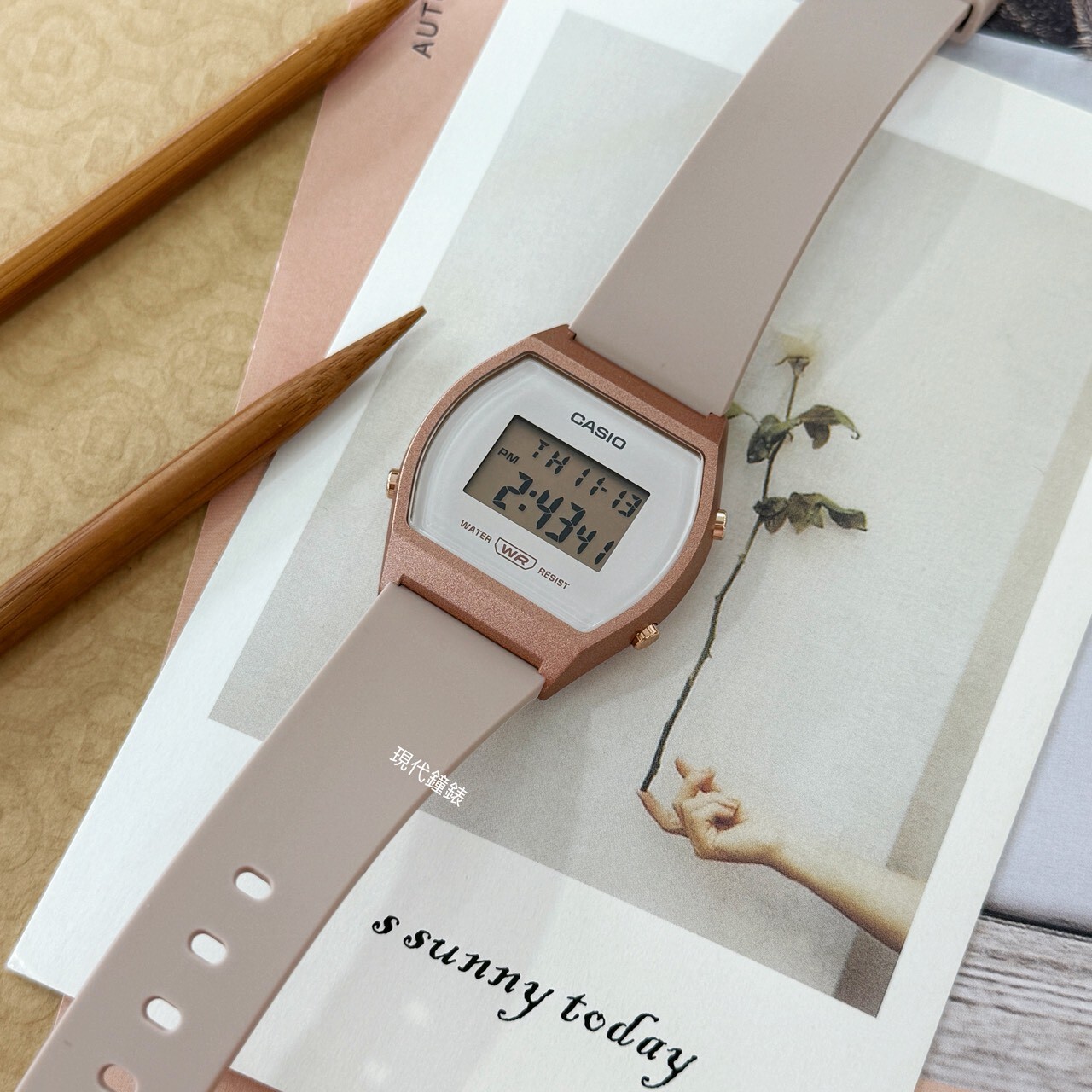 【CASIO 卡西歐】復古酒桶電子錶LW-204-4A 35mm 現代鐘錶