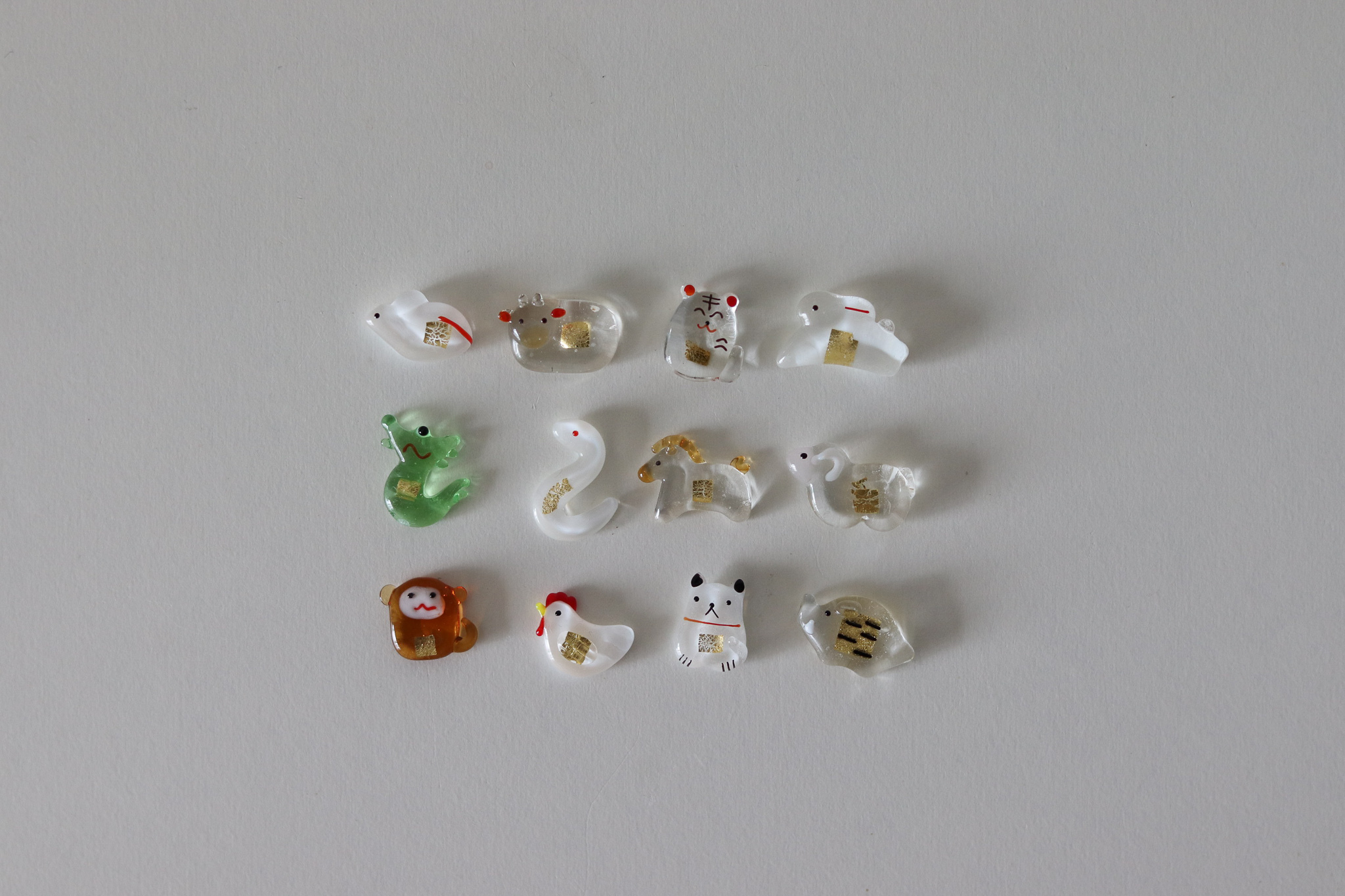 十二生肖 金箔開運小物 錢包御守 招財御守