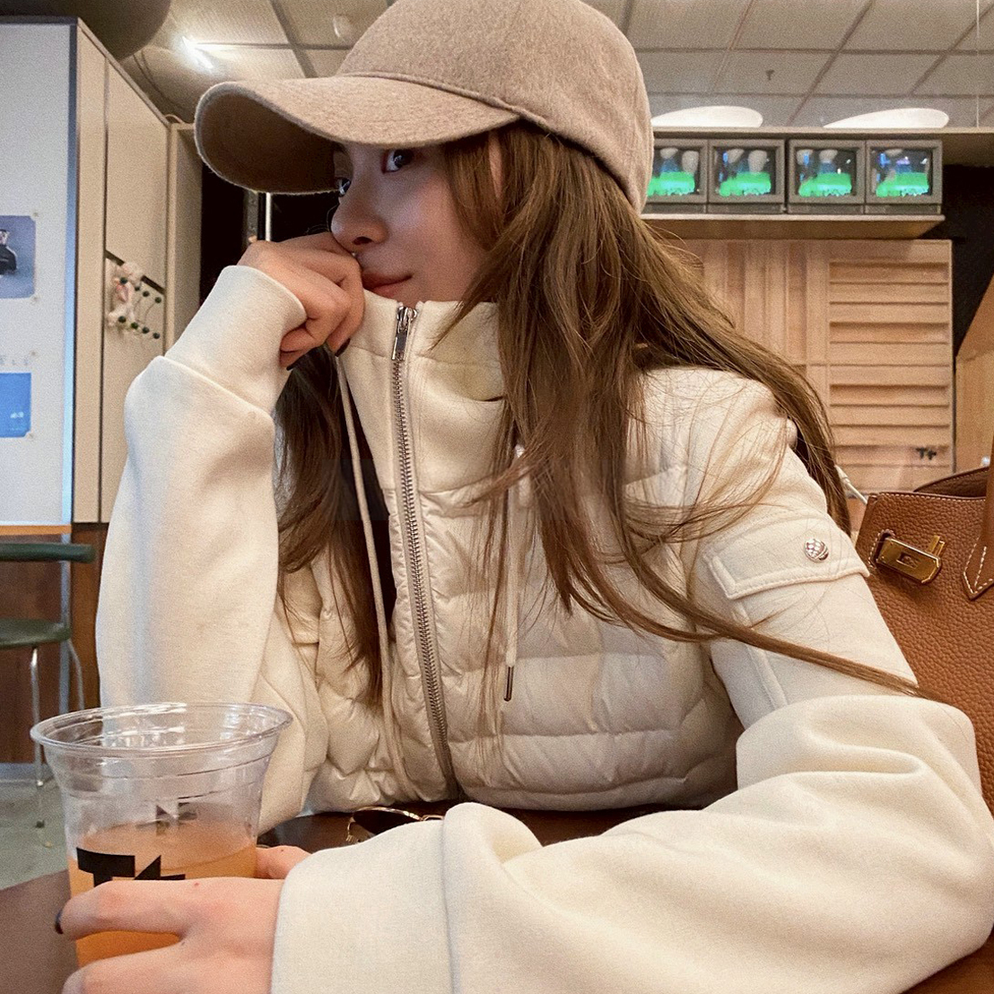 奶油白羊絨簡約素面棒球帽 (Elegant & Love)