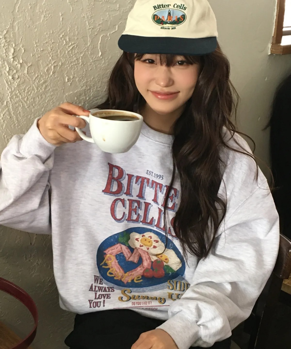BITTER CELLS Sunny Side Up Sweat Shirt