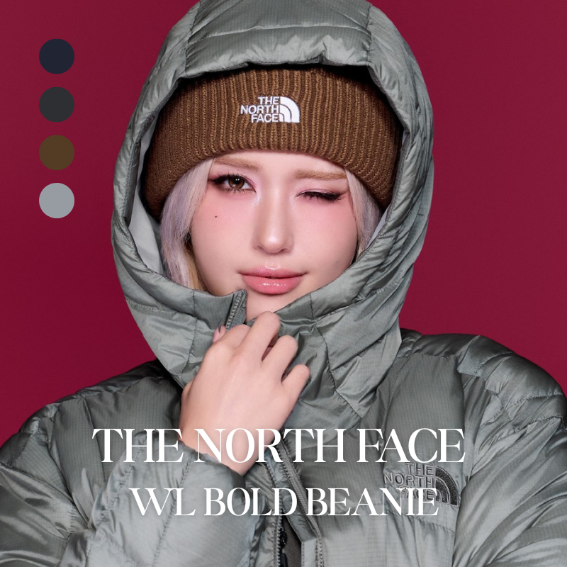 【代購】THE NORTH FACE White Label WL Bold Beanie｜厚實保暖毛帽｜韓版街頭 × 冬季必備