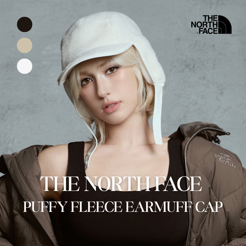 【代購】THE NORTH FACE Puffy Fleece Earmuff Cap｜短絨毛保暖遮耳帽｜冬季必備＋超柔軟手感