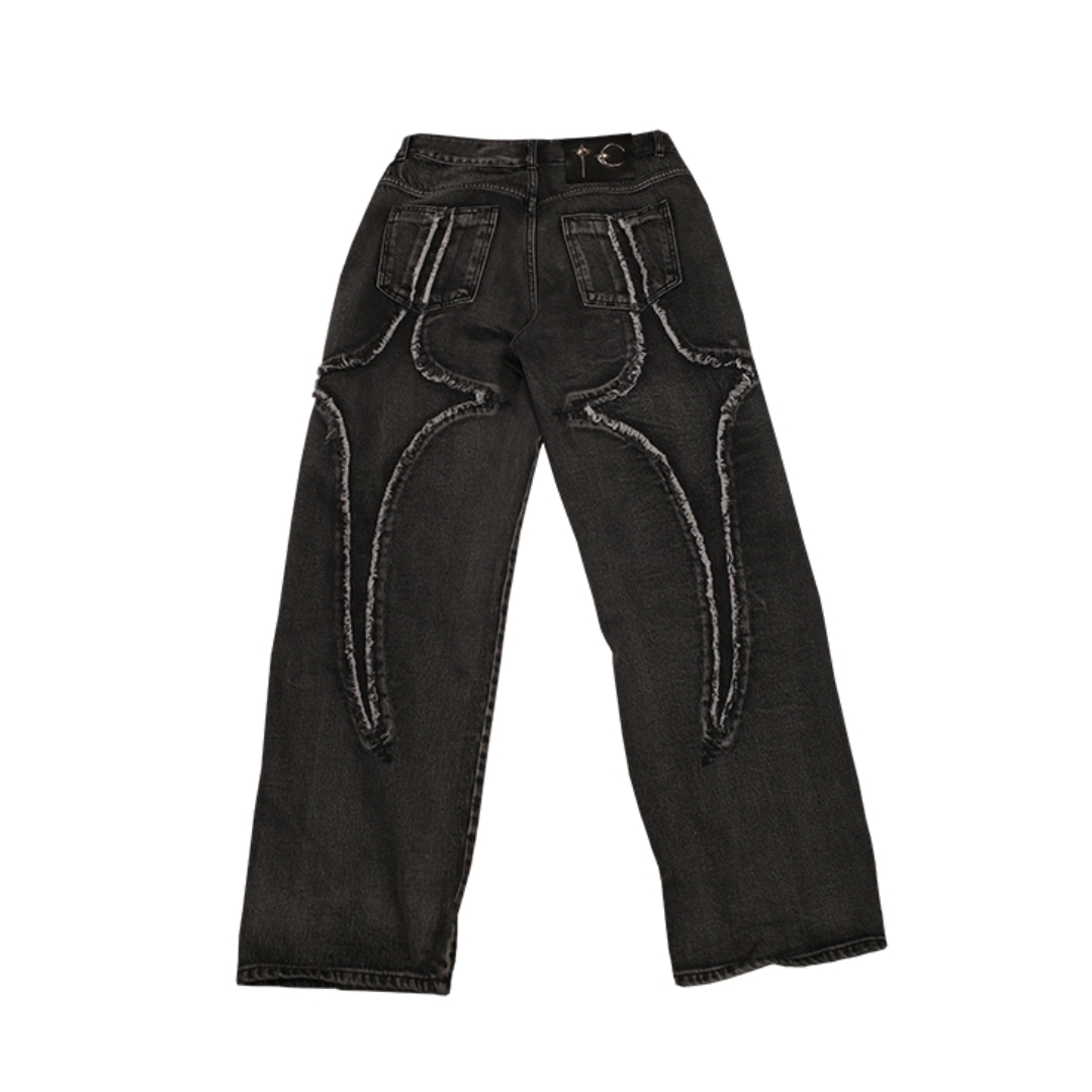 THUG CLUB TRIBAL DENIM PANTS