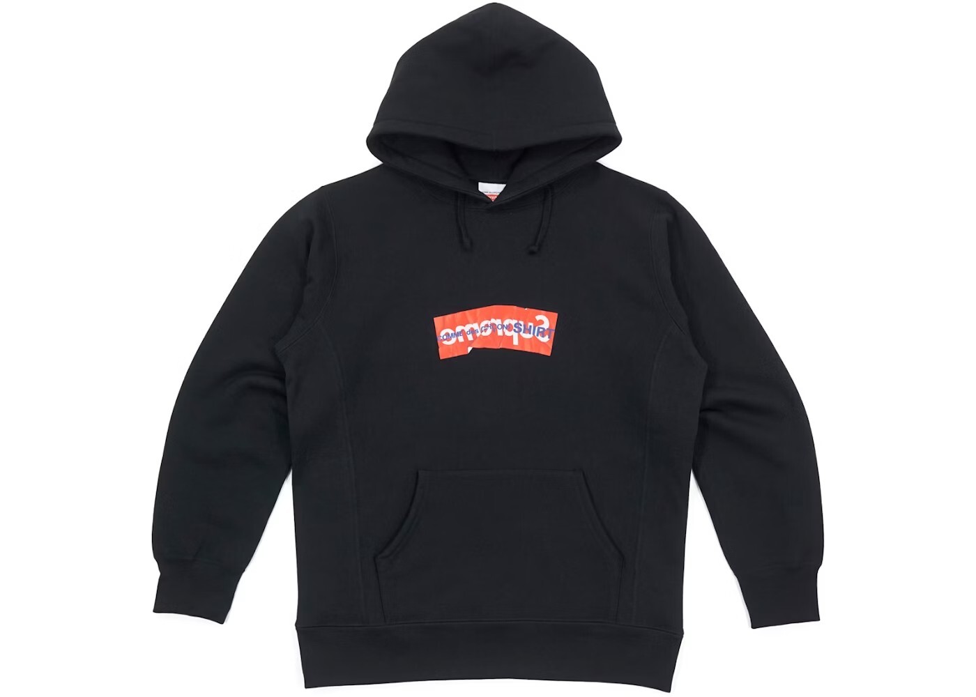 限量現貨 Supreme Comme Des Garcons SHIRT Box Logo Hooded Sweatshirt Black