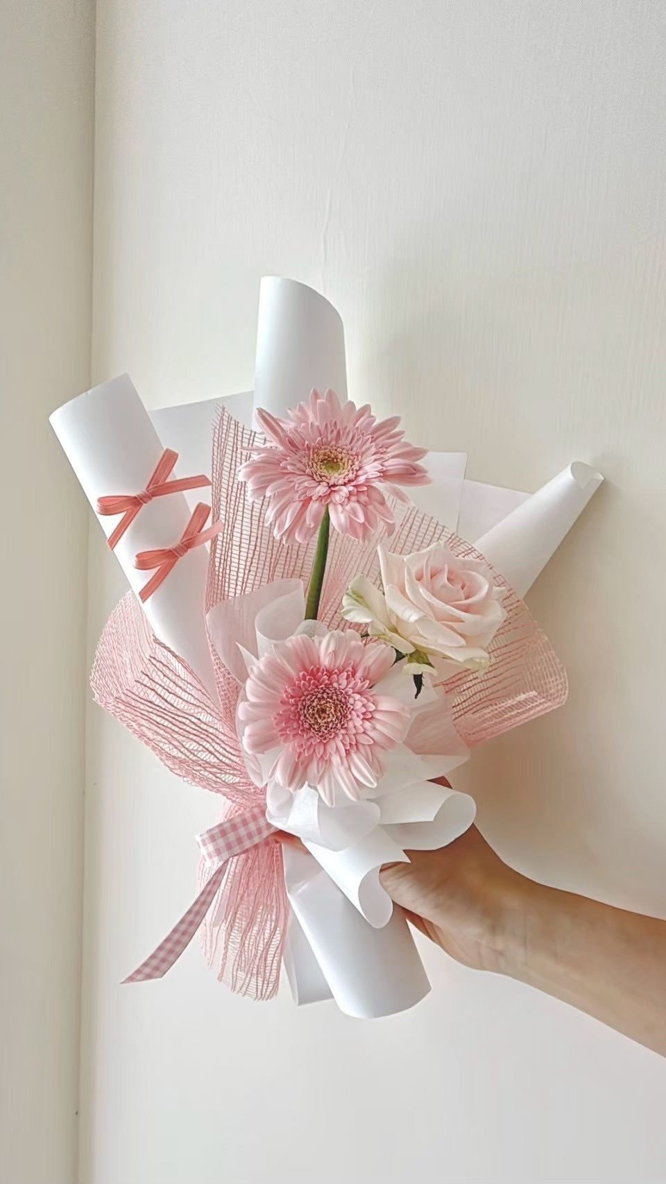 鮮花小花束 - 少女粉太陽花🎀