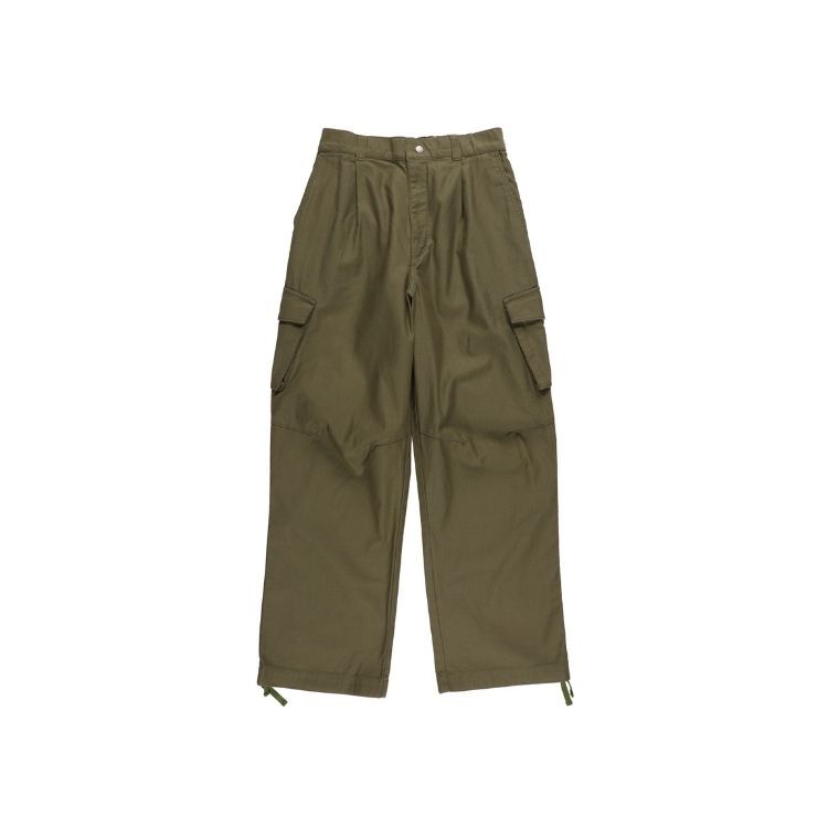 BACK SATIN CARGO PANTS WOMEN
