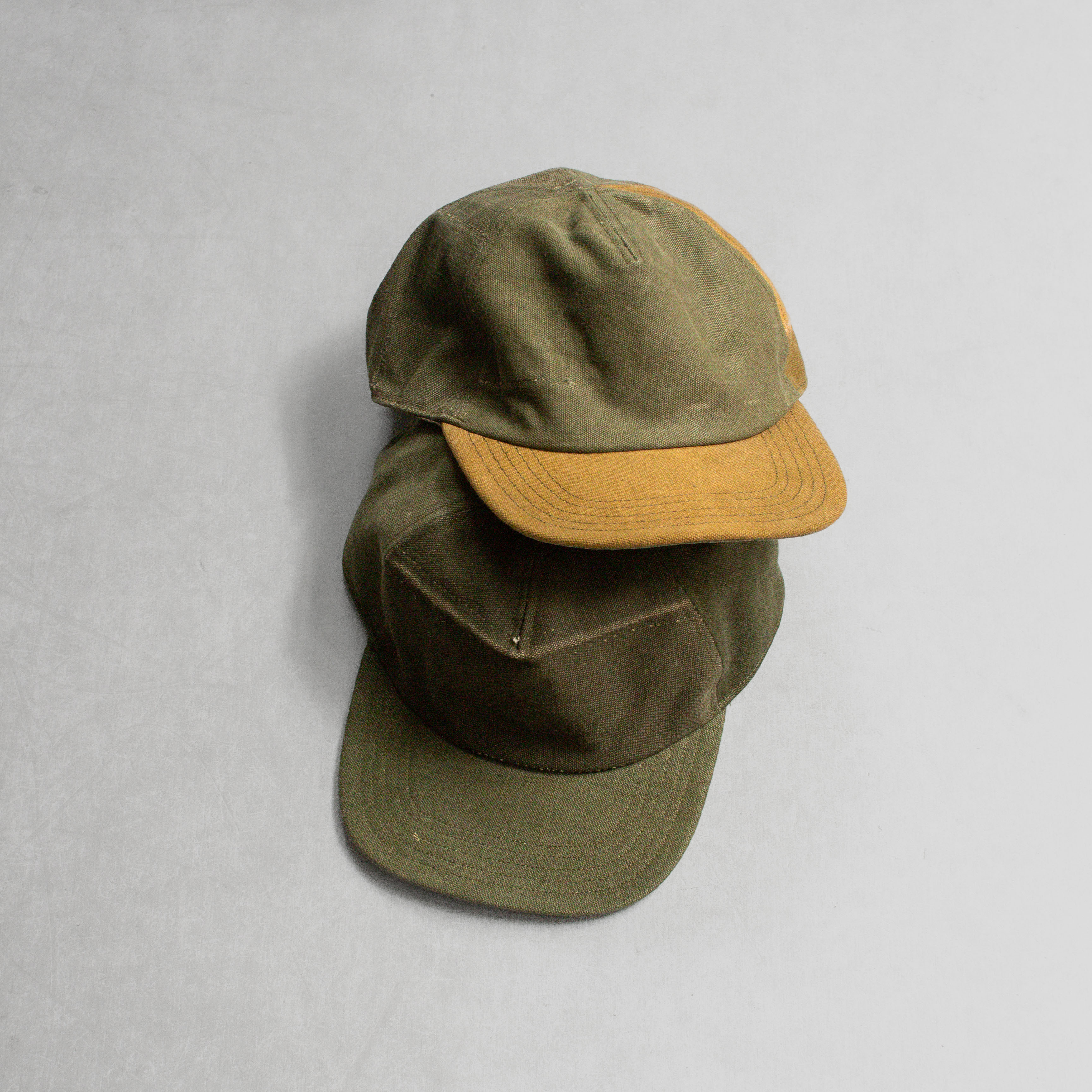 SUNNY SIDE UP x DECHO REMAKE CAP 軍用布料 改製 棒球帽