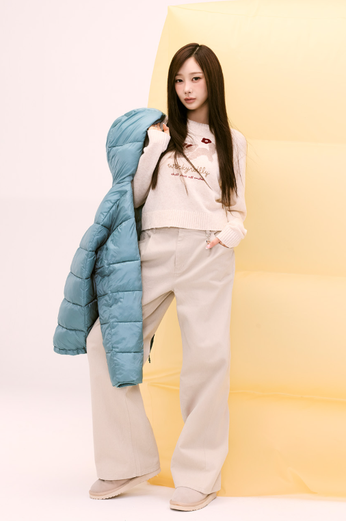 【現貨】【WACKY WILLY】[Giselle's Wear] Women's Leo Graphic Grunge Pullover