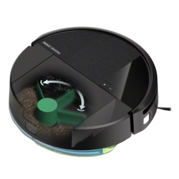 (預購) iRobot Roomba 205 Combo 壓縮集塵 掃拖機器人(極夜黑)