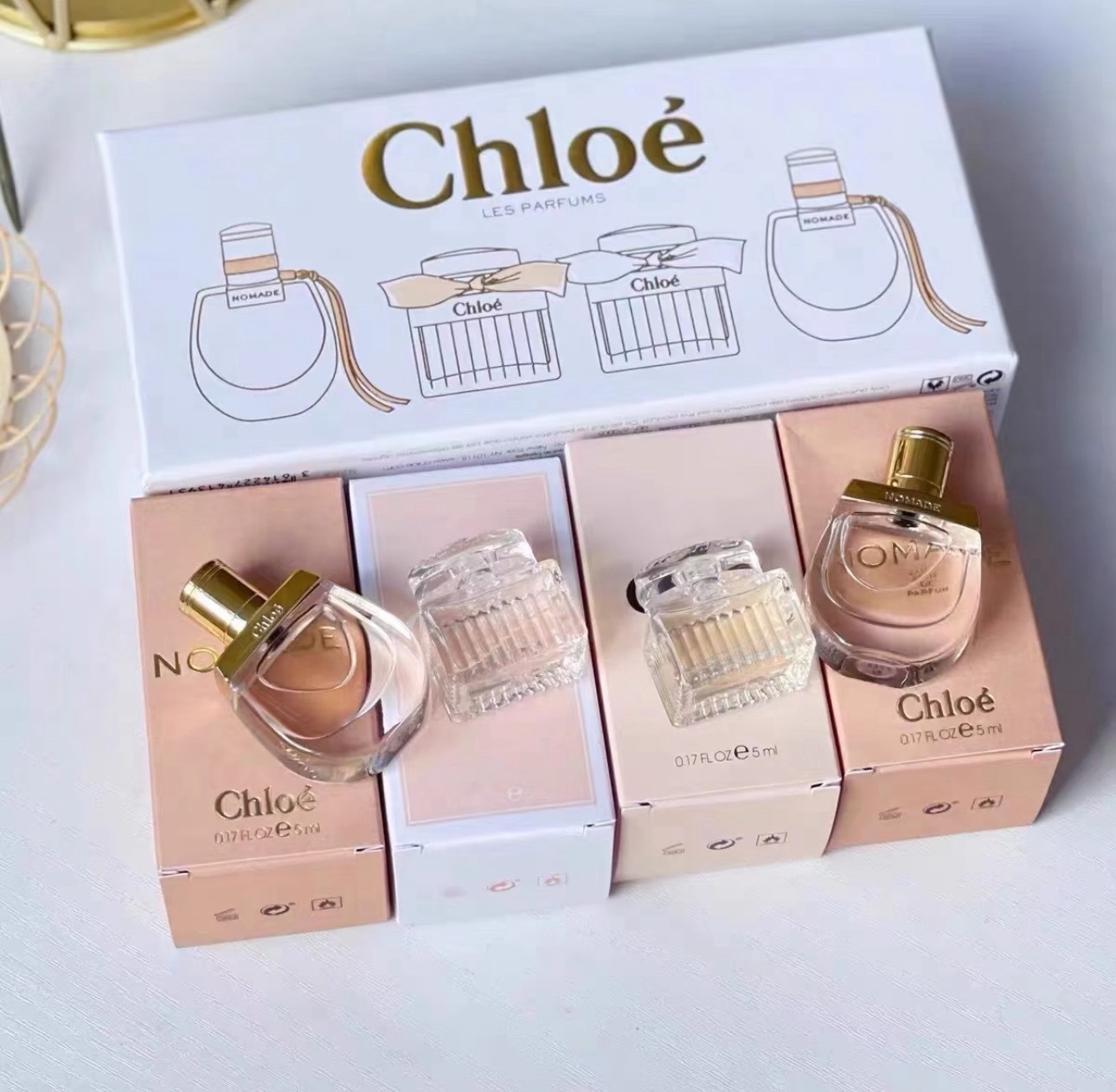 【直播】CHLOE MLL111362 四件套迷你裝戀旅+簽名香香水春季禮盒(3616304974465)