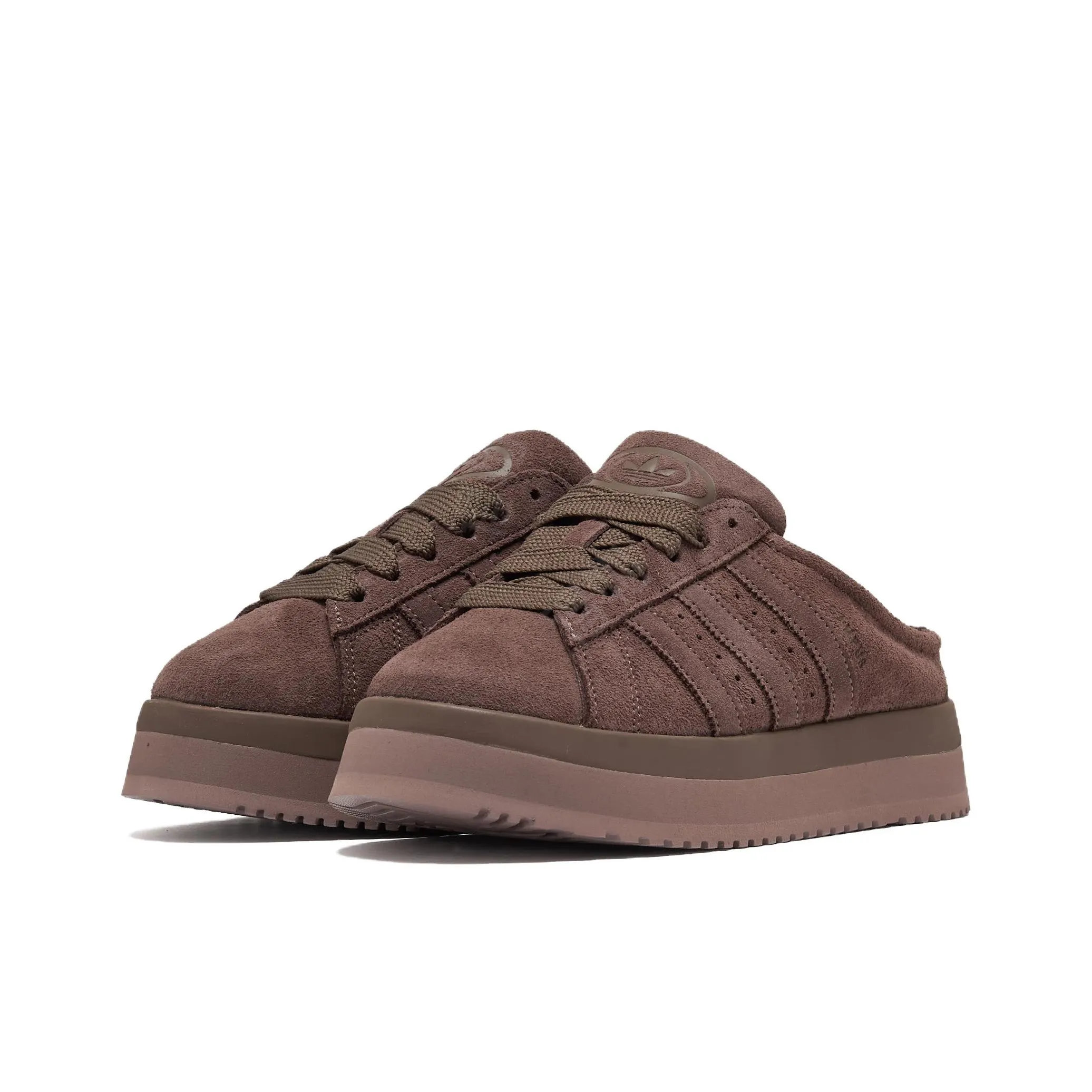 【代購】adidas Originals CAMPUS 00s 包頭拖鞋｜時尚復古懶人鞋｜女款 棕色