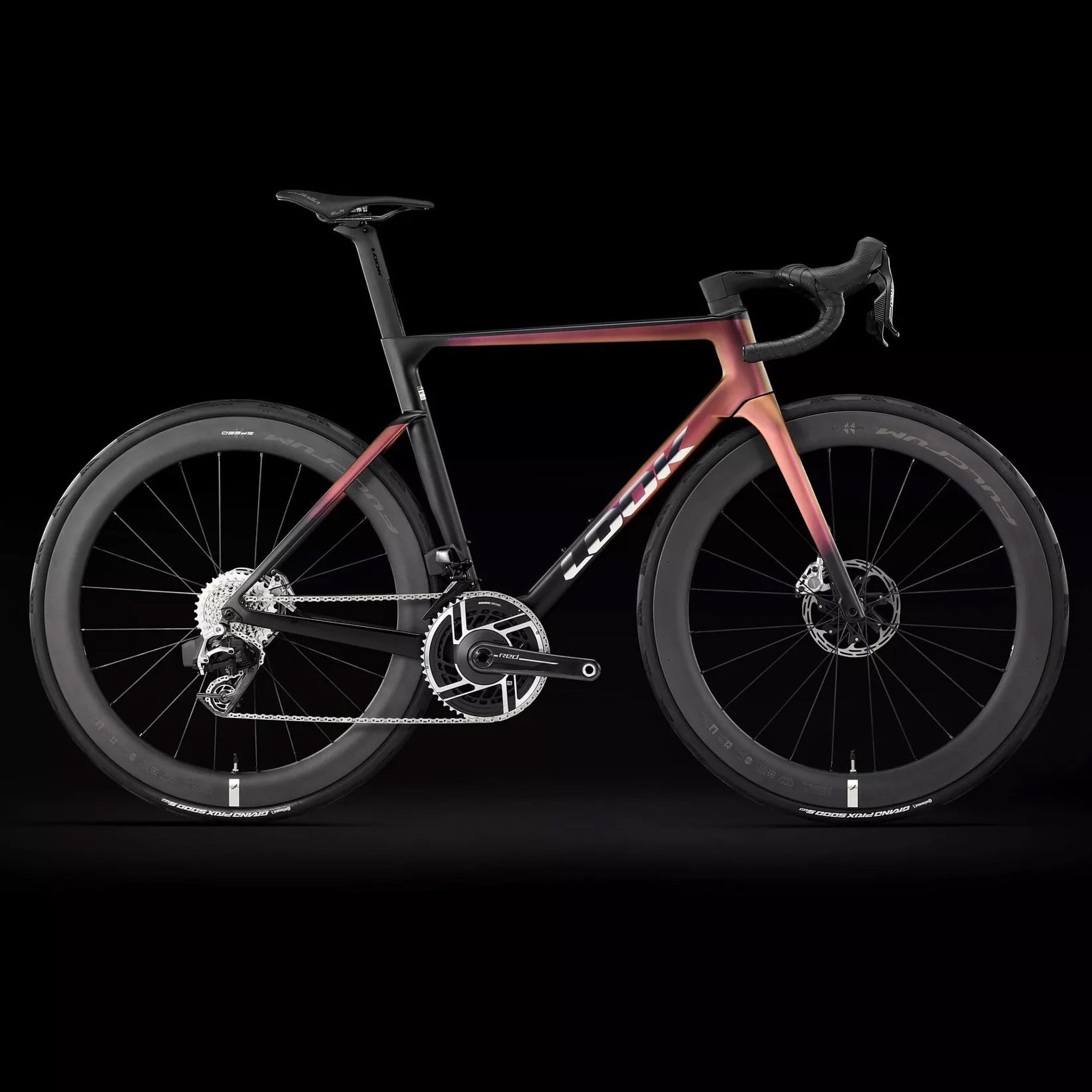 2026 全新! Look 795 Blade RS 碟剎公路車 - Black/Firebird 限量塗裝版