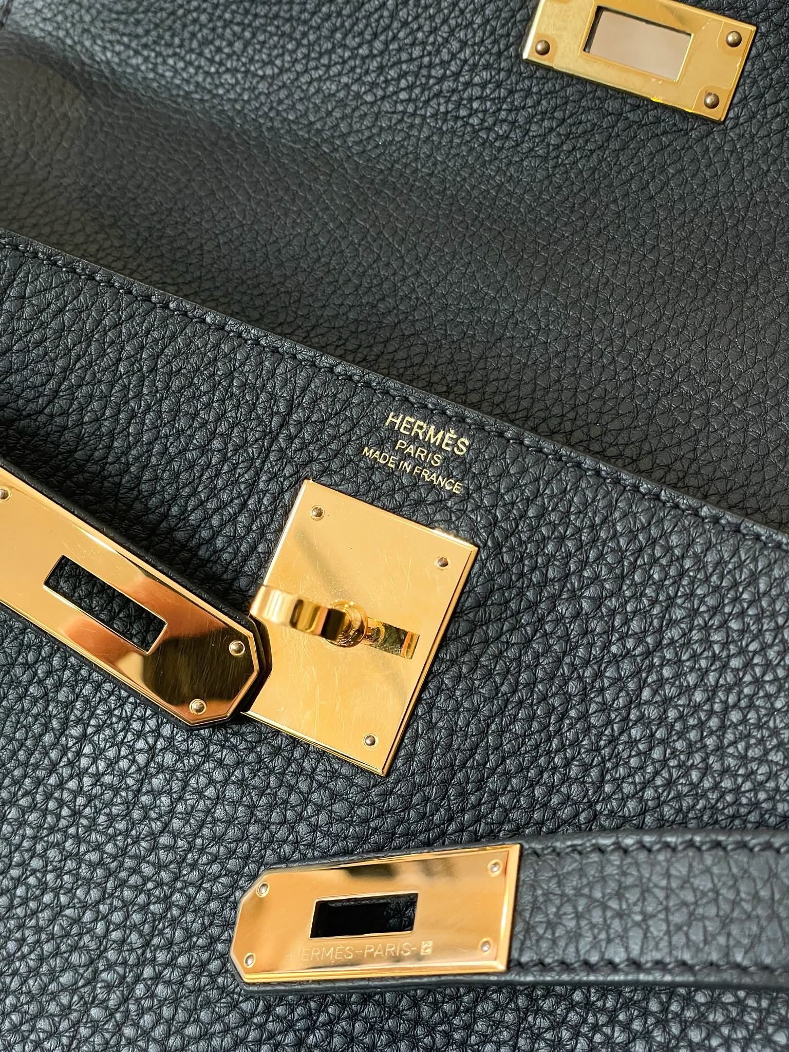 Preloved Hermès Kelly 28 Togo Black GHW  HK$12x,xxx (HK$2,000 即時落訂)