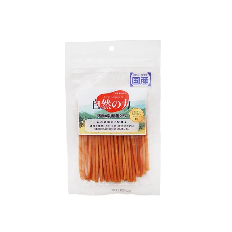 (PW) FIRST 自然之力  乳酸菌野豬肉條 70g