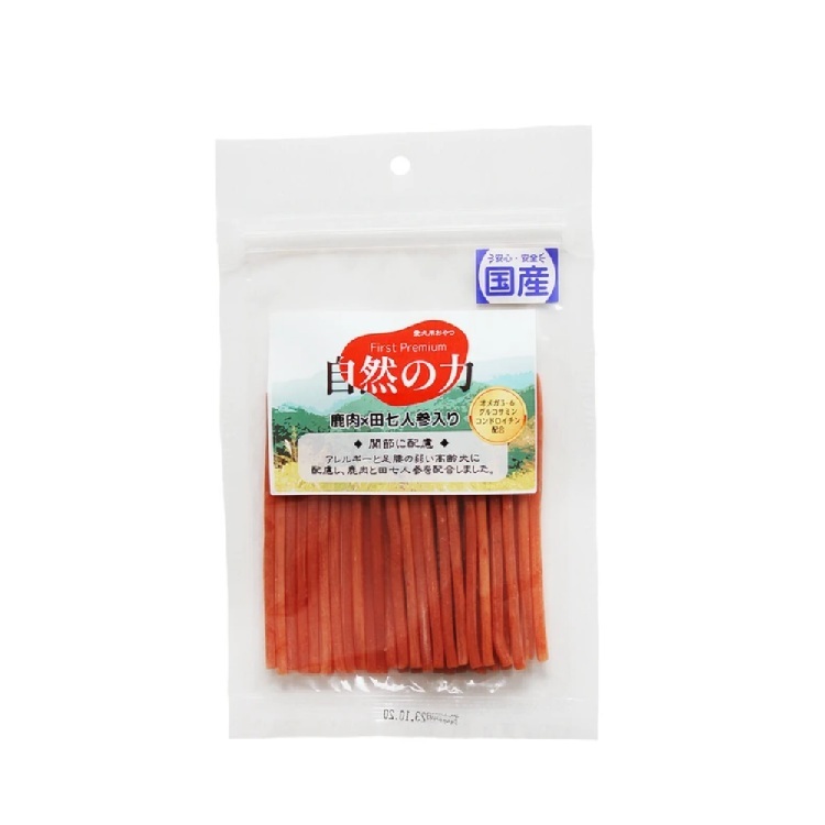 (PW) FIRST 自然之力 田七人蔘鹿肉條 70g