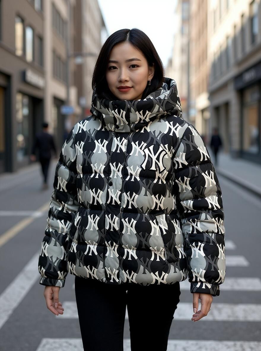 韓國連線 MLB NY LOGO 80%鴨絨褸（K11 MLB679）