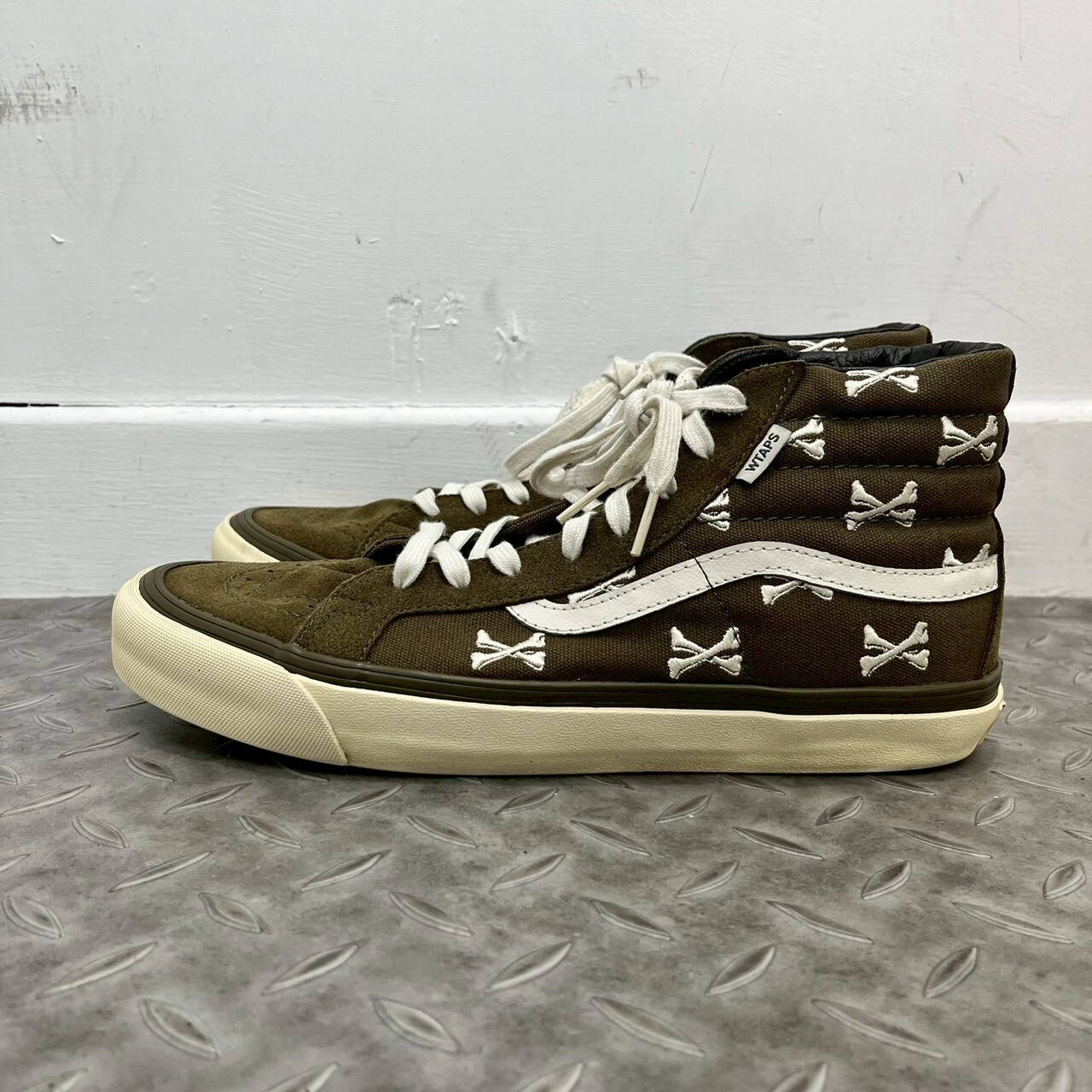 WTAPS x Vans OG Sk8-Hi LX 'Bones' VN0003T0KBD SIZE 29CM