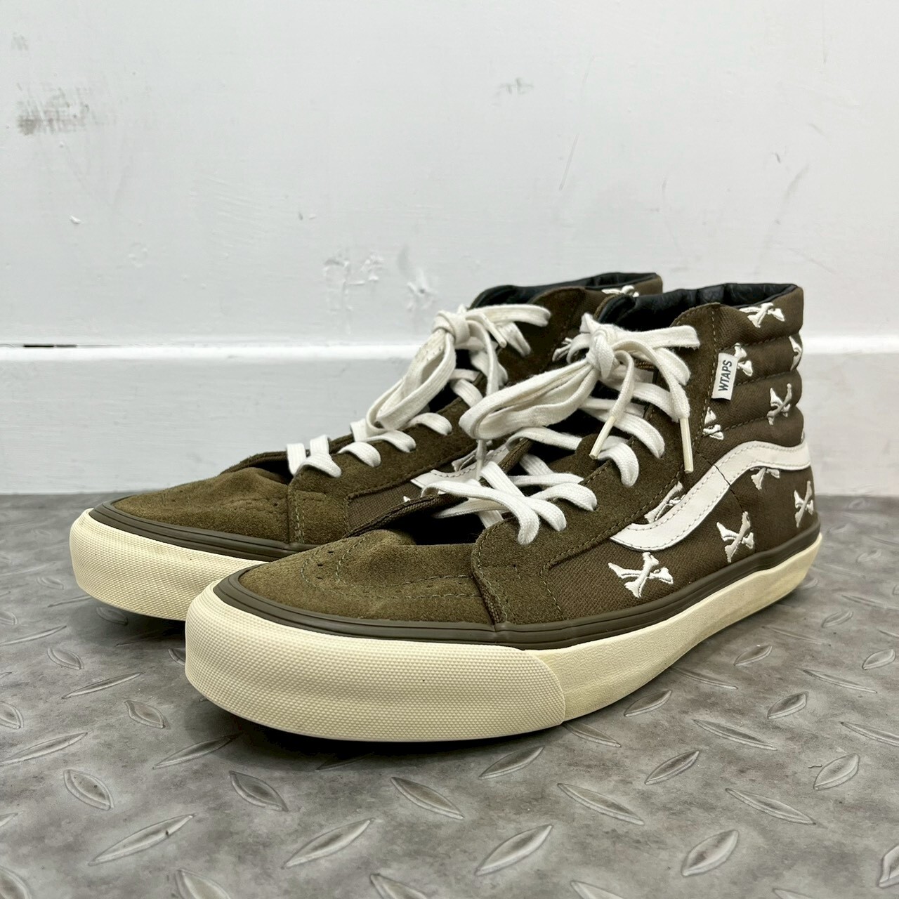 WTAPS x Vans OG Sk8-Hi LX 'Bones' VN0003T0KBD SIZE 29CM