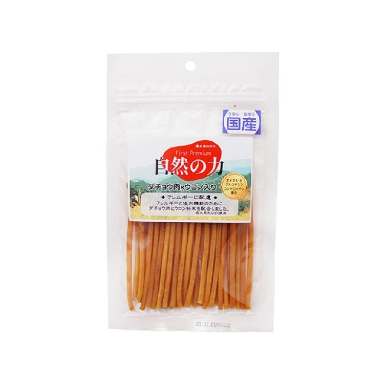 (PW) FIRST 自然之力  薑黃鴕鳥肉條 70g