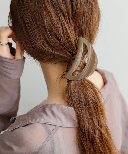 [連線優惠]ANEMONE 法國製半月髮夾