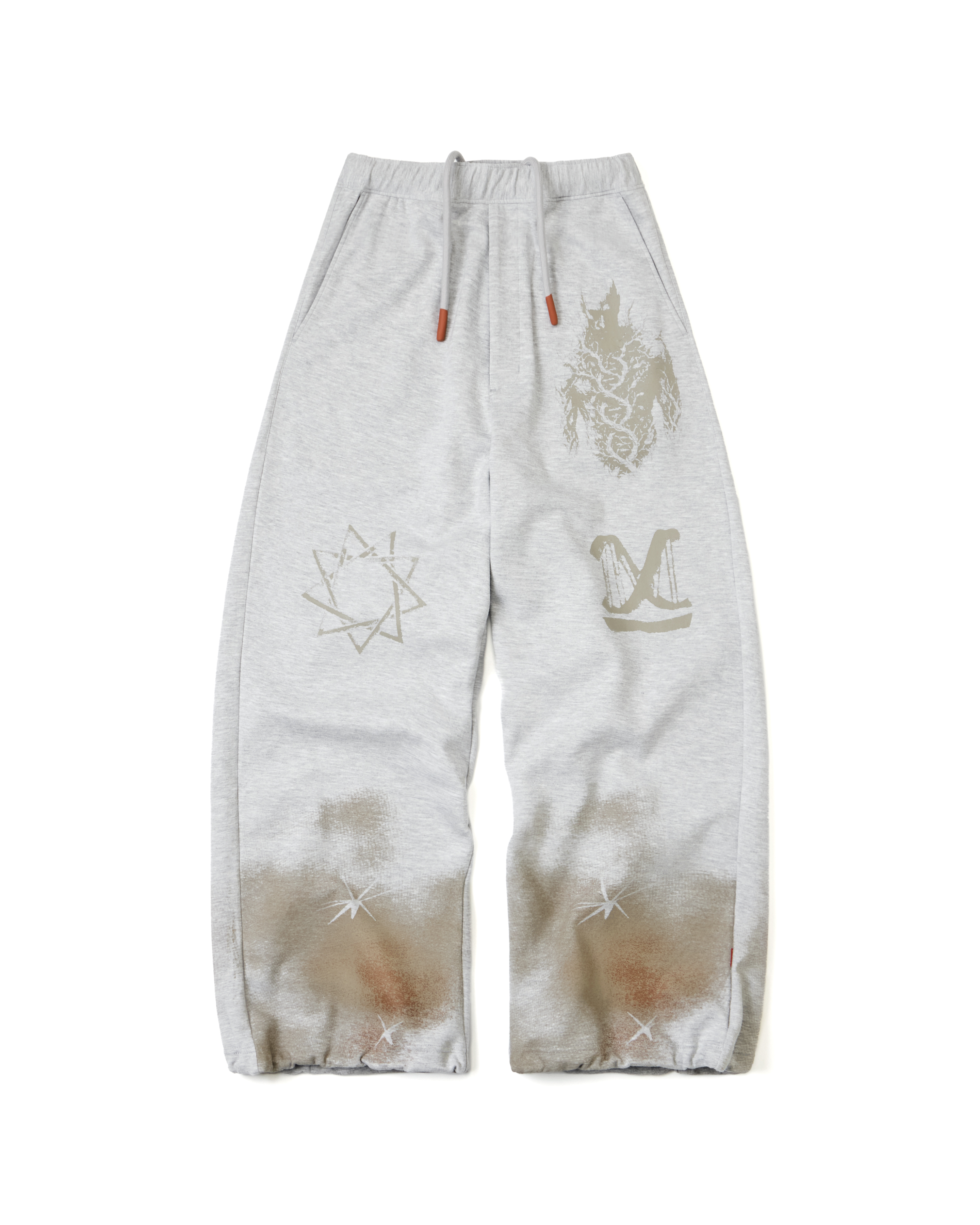 GOOPiMADE P1-MG Mural Mural Sweatpants - Gray